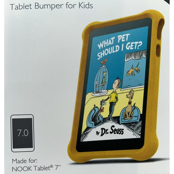 Nook Case: Tablet Bumper for Kids - Citrus (Orange) - 7 inches - NIB - Picture 3 of 3